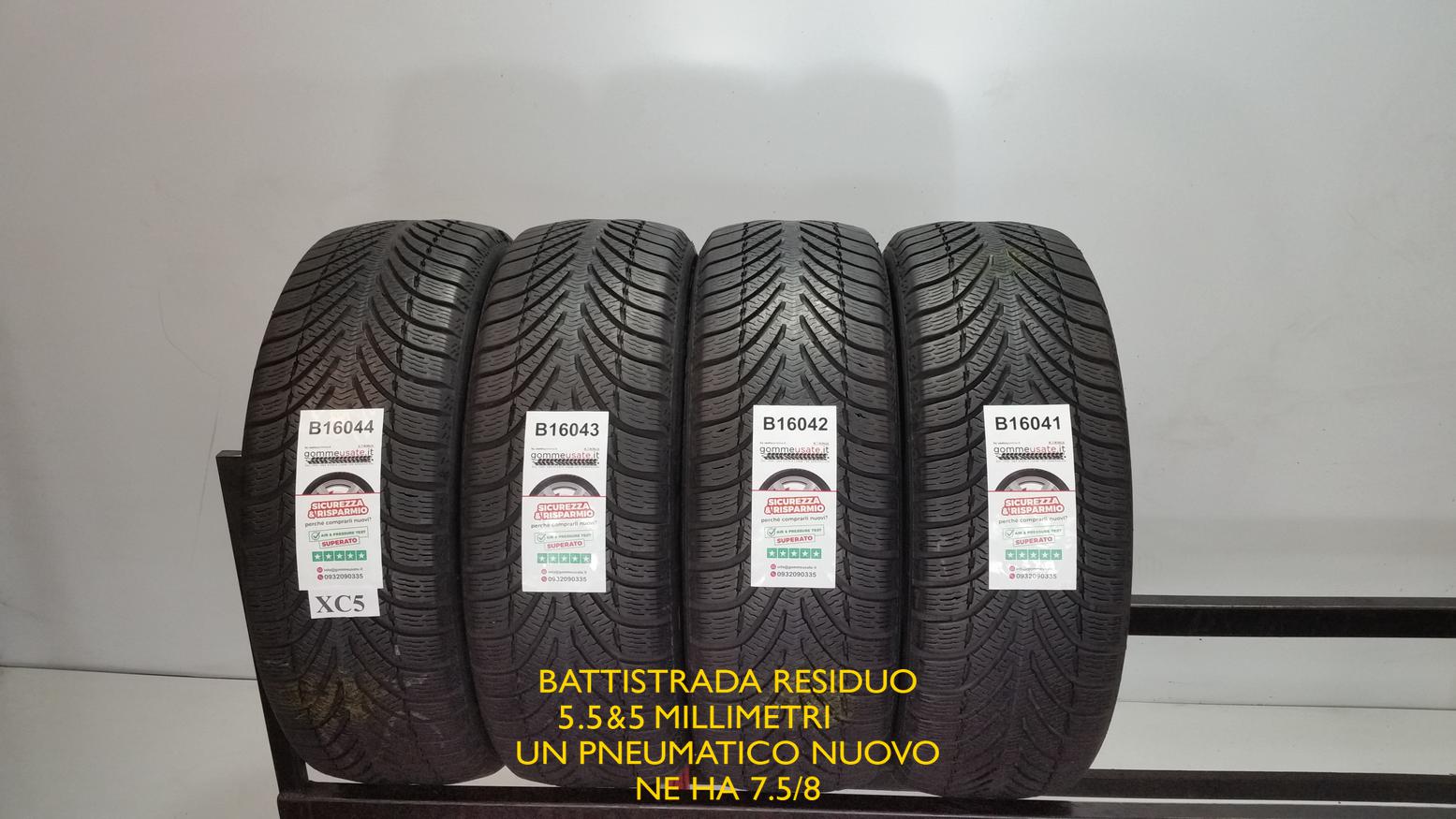 Gomme Usate R Bfgoodrich G Force Winter Invernali