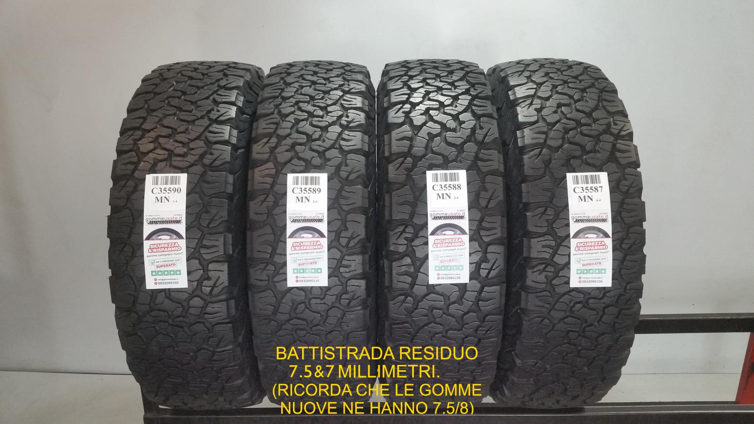 BFGoodrich 245/75 R17 121S 