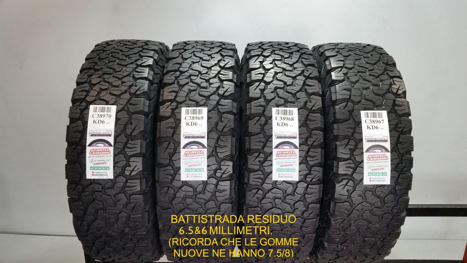 BFGoodrich 245/75 R17 121S 