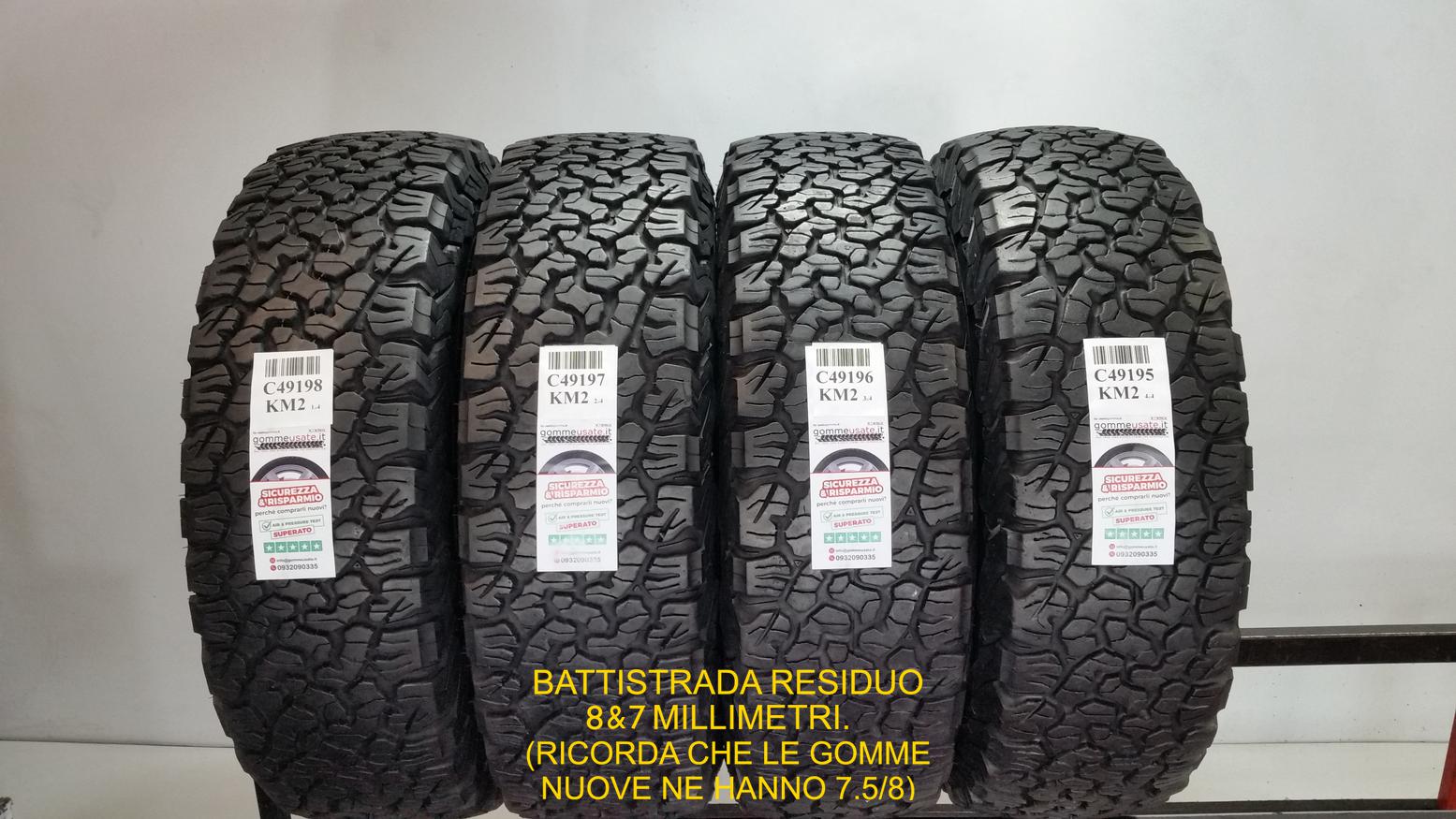 BFGoodrich 245/75 R17 121S 