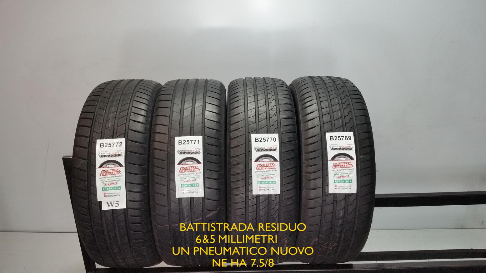 Gomme Usate 205 55 R16 91 T Bridgestone - Gomme usate pneumatici usati