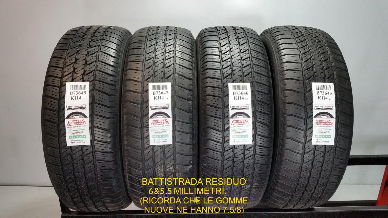 Bridgestone 265/60 R18 110H 