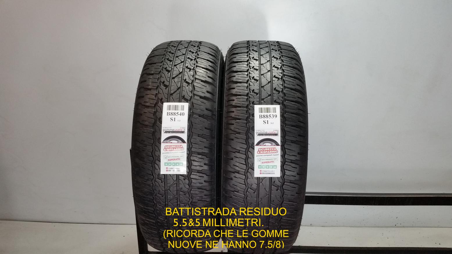 Bridgestone 265/65 R17 112S 