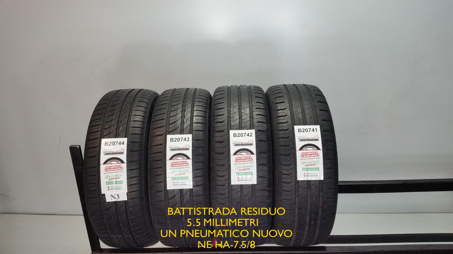 Usata: 185 55 R15 Continental E PIRELLI