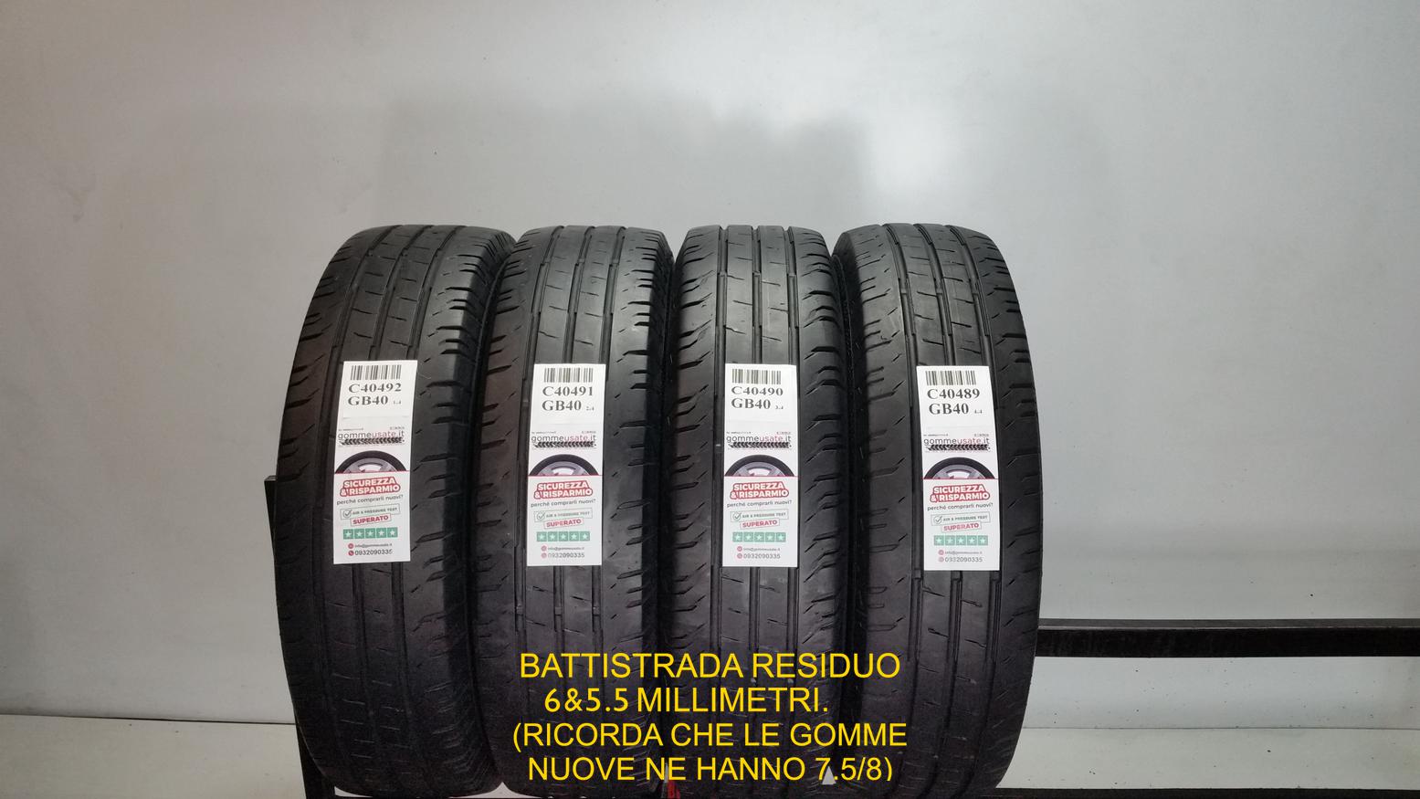Continental 195/75 R16C 107R 