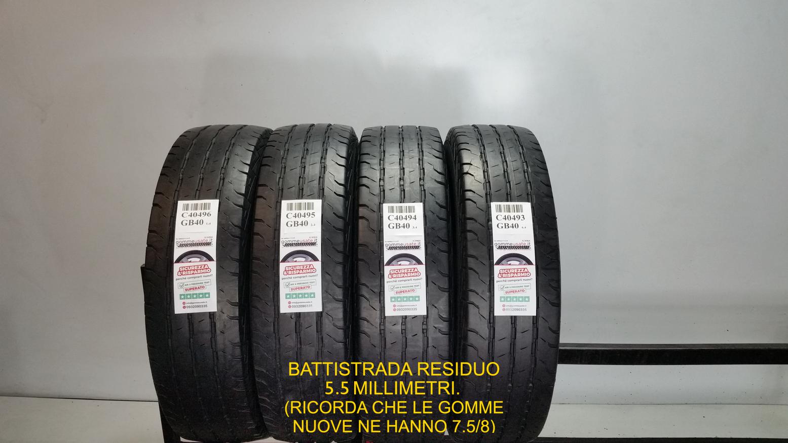 Continental 195/75 R16C 110R 