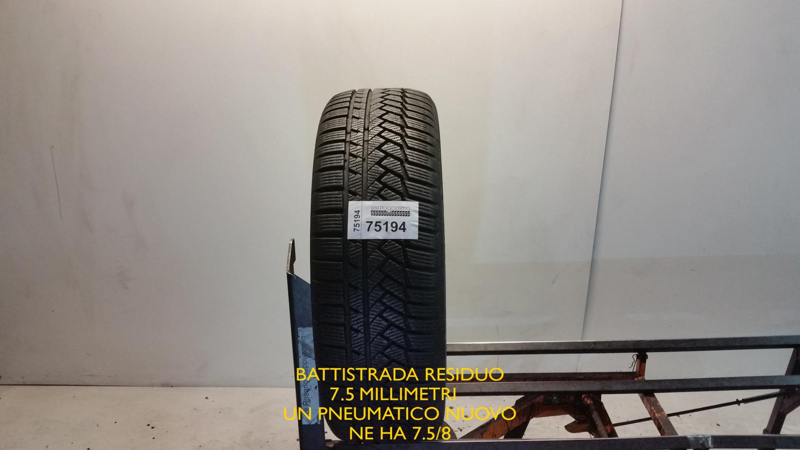 Gomme Usate 225 60 R17 Continental W CONTACT TS850P invernali