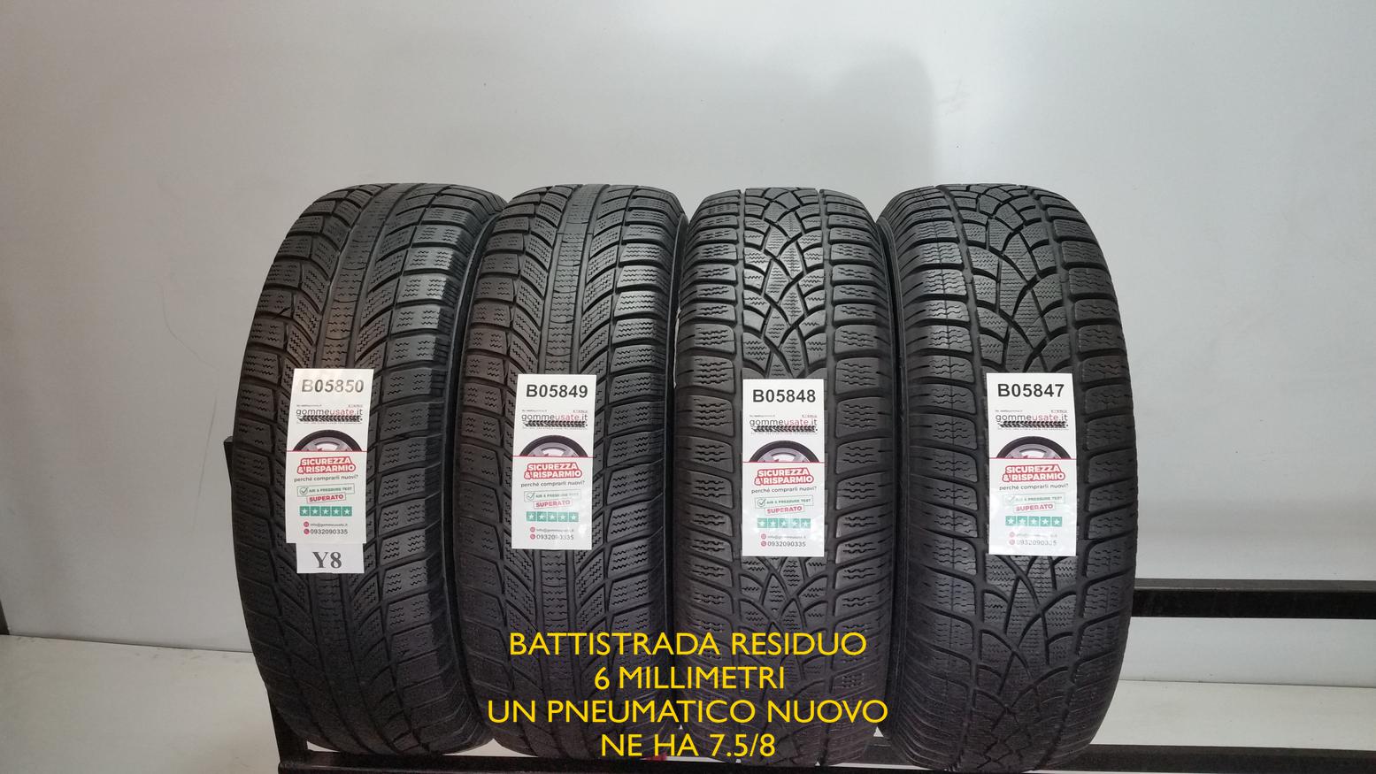 Gomme Usate 215 65 R16 Dunlop E GTRADIAL invernali