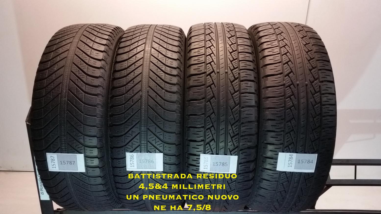Gomme Usate 225 65 R17 Goodyear PIRELLI 4 stagioni