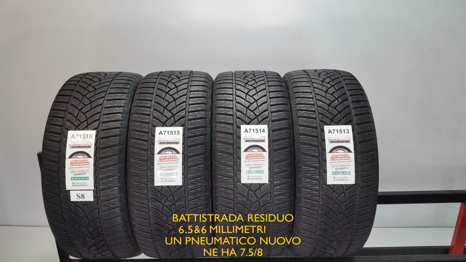 Gomme Usate 235 45 R18 Goodyear ULTRA GRIP PERFORMANCE invernali