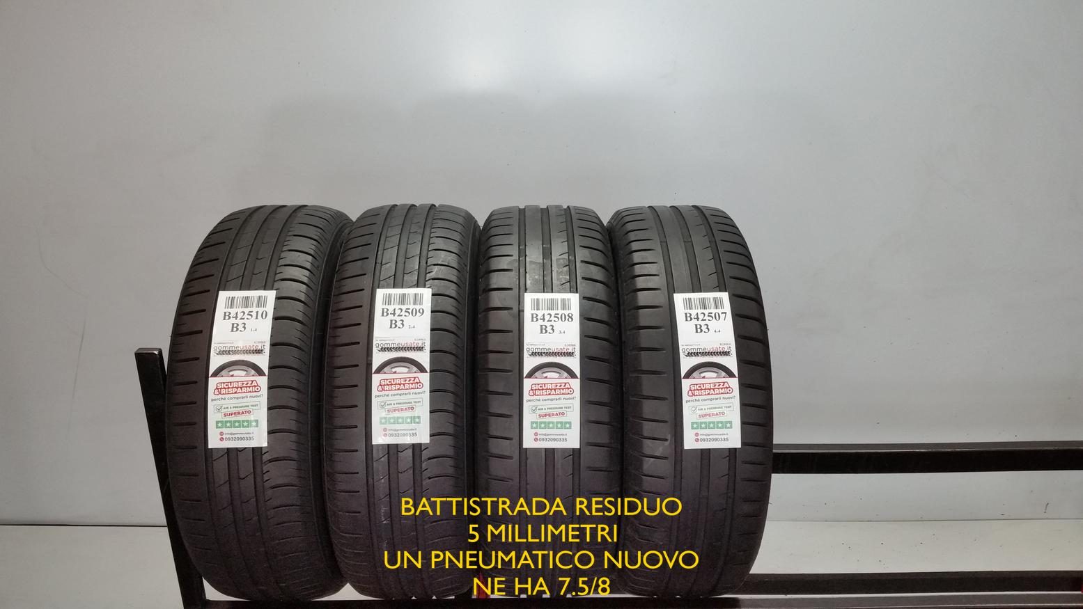Gomme Usate 185 60 R15 Hankook E DUNLOP
