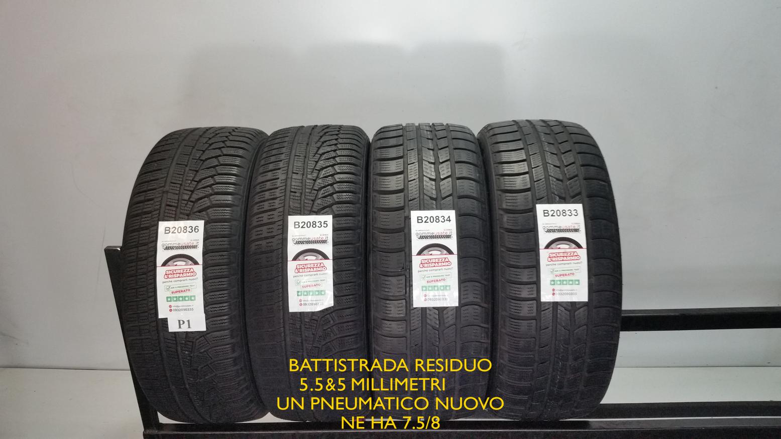 Gomme invernali usate NOKIAN 205/55 R16 - Stazione Gomme Service