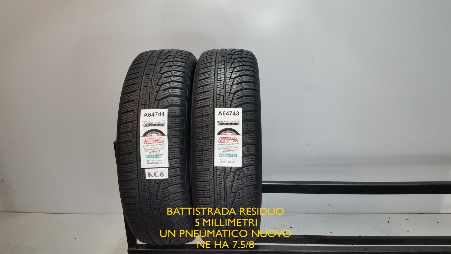 Gomme Usate 215 70 R16 Hankook WINTER ICEPT EVO2 invernali