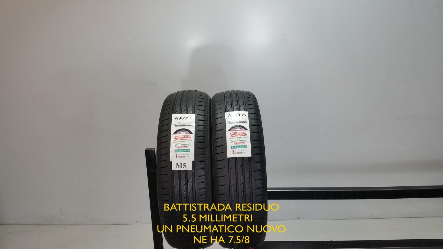 Pneumatico Nuovo: 185 55 R15 PNEUMATICI NUOVI Nexen N BLUE HD PLUS