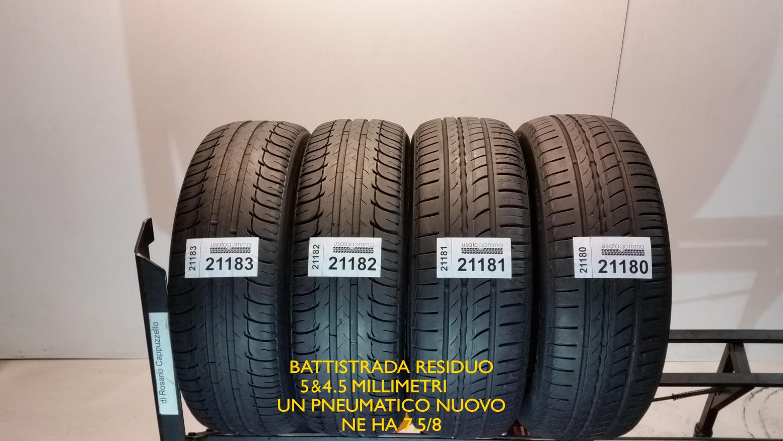 Usata: 185 60 R15 Pirelli E BF GOODRICH