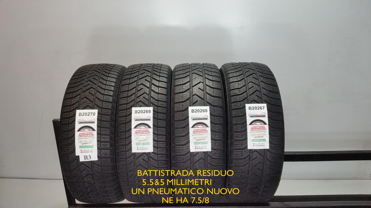 Gomme usate misura 205-55 R16 in vendita online