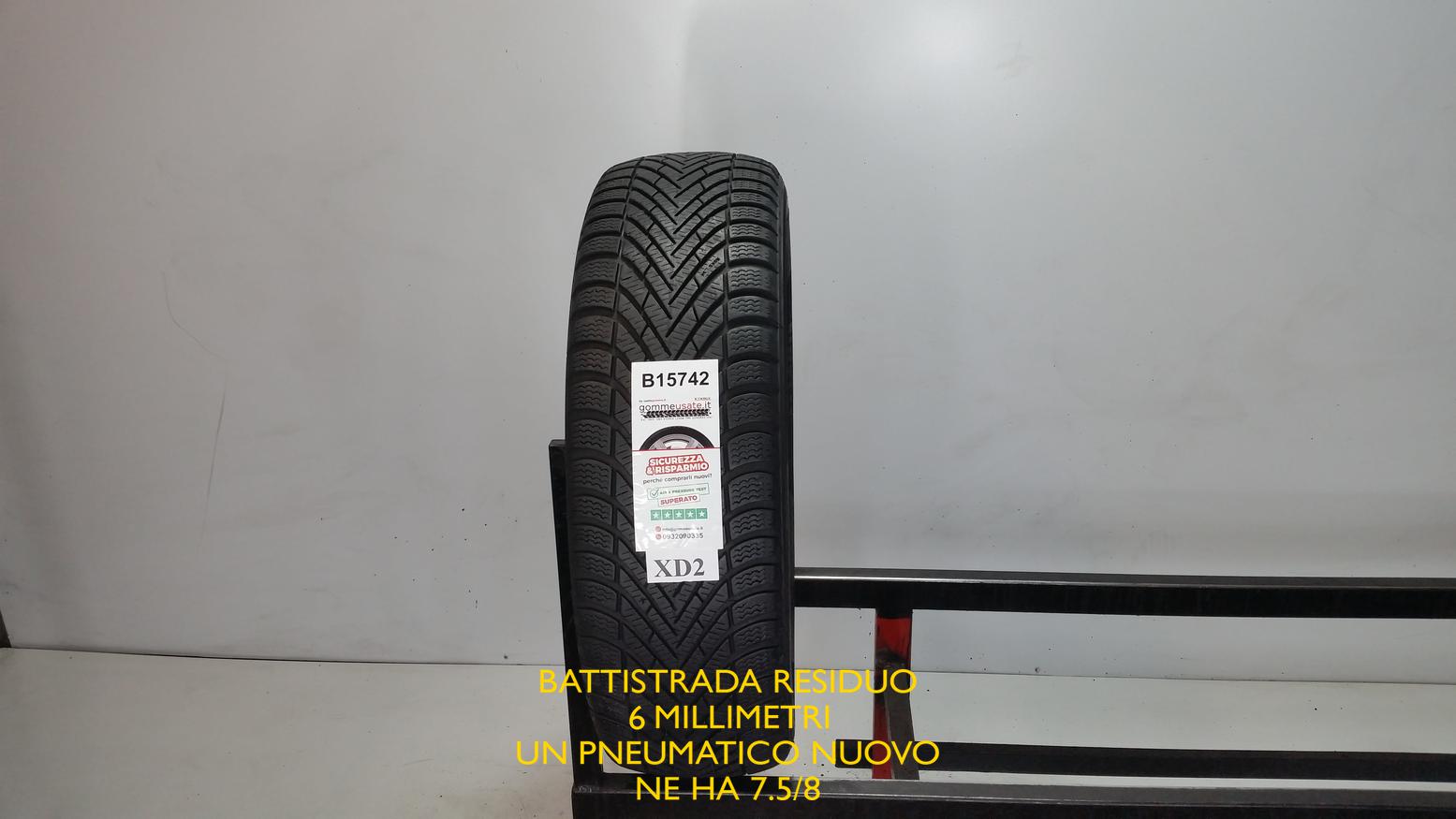 Usata: 215 60 R17 Pirelli WINTER CINTURATO