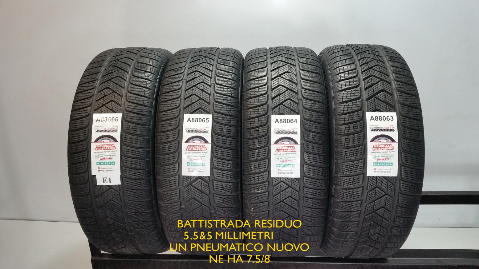 Usata: 235 55 R18 Pirelli SCORPION WINTER