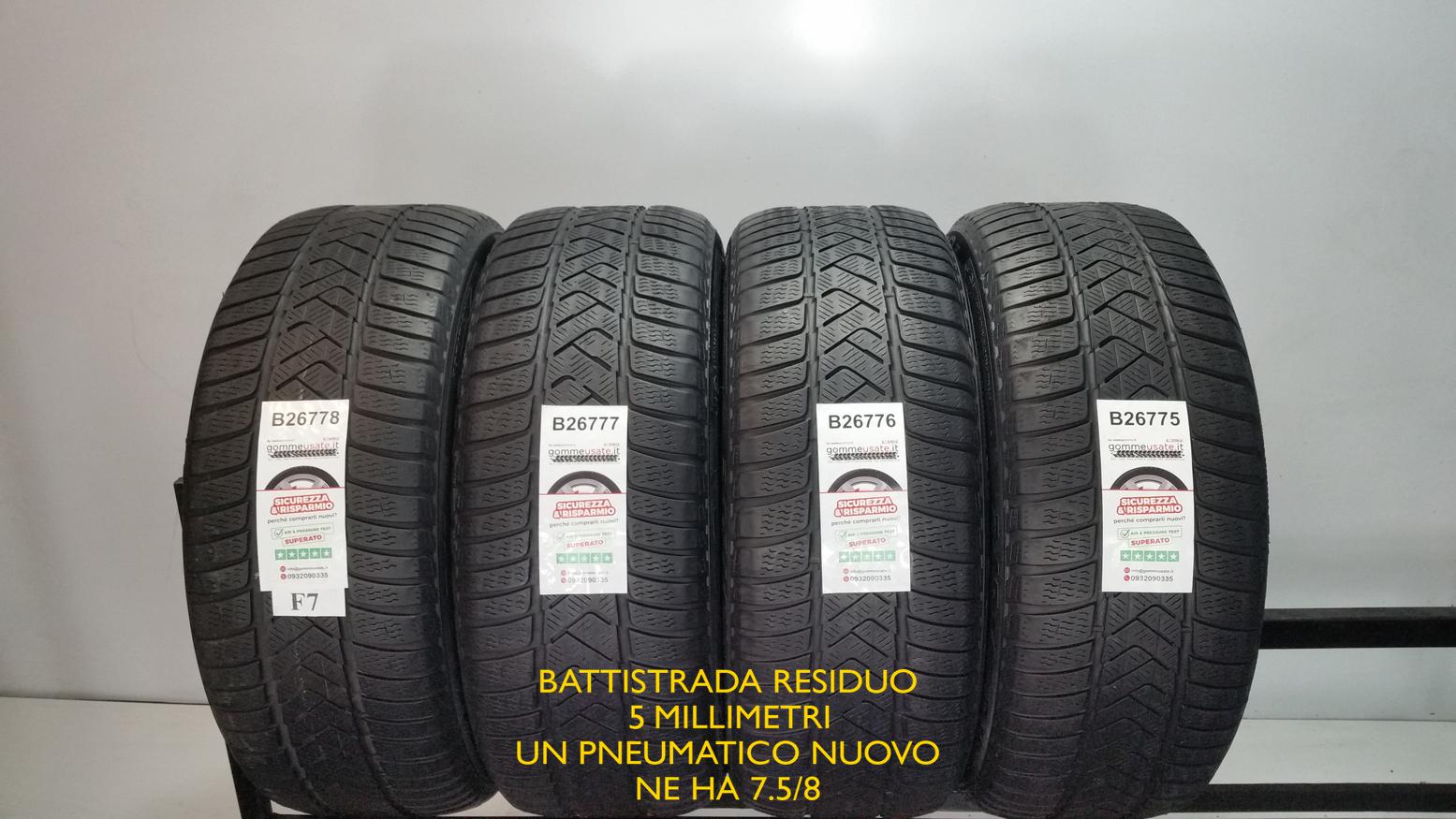 Usata: 245 45 R18 Pirelli SOTTOZERO 3