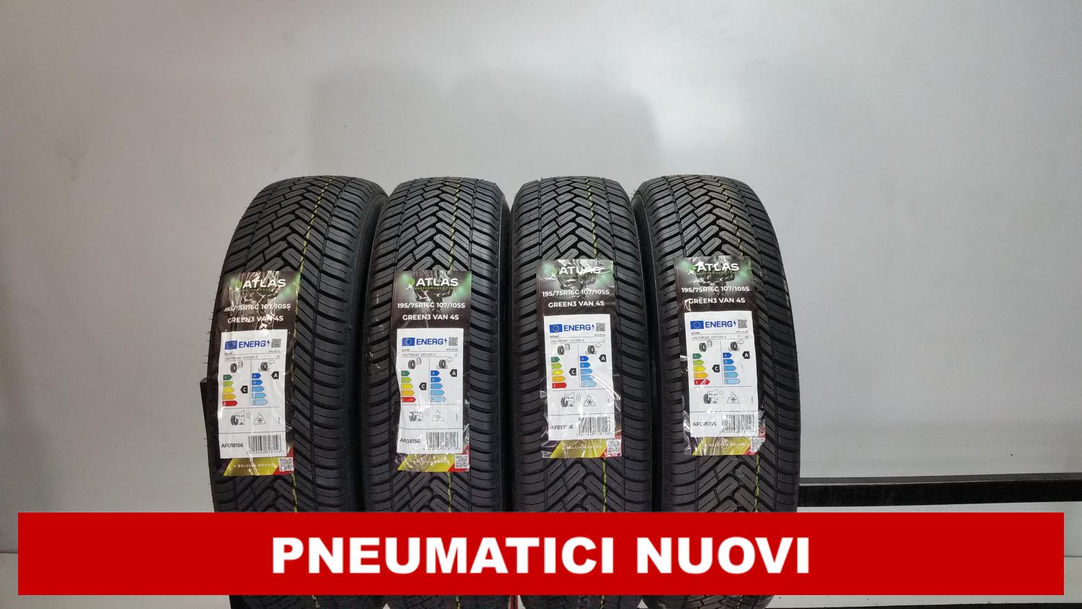 PNEUMATICI NUOVI Atlas 195/75 R16C 107S 