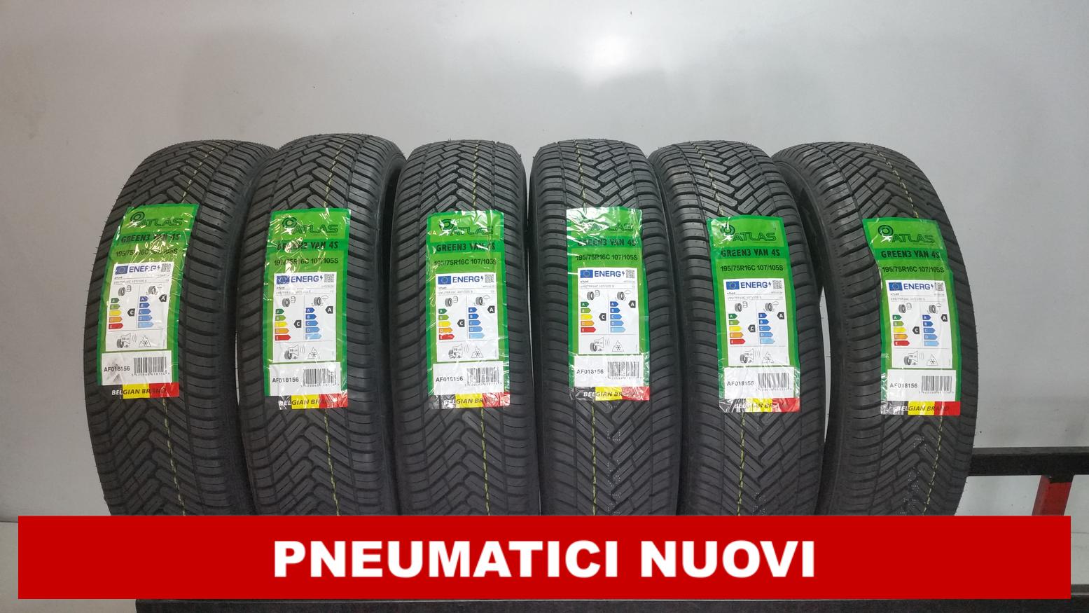 PNEUMATICI NUOVI Atlas 195/75 R16C 107S 