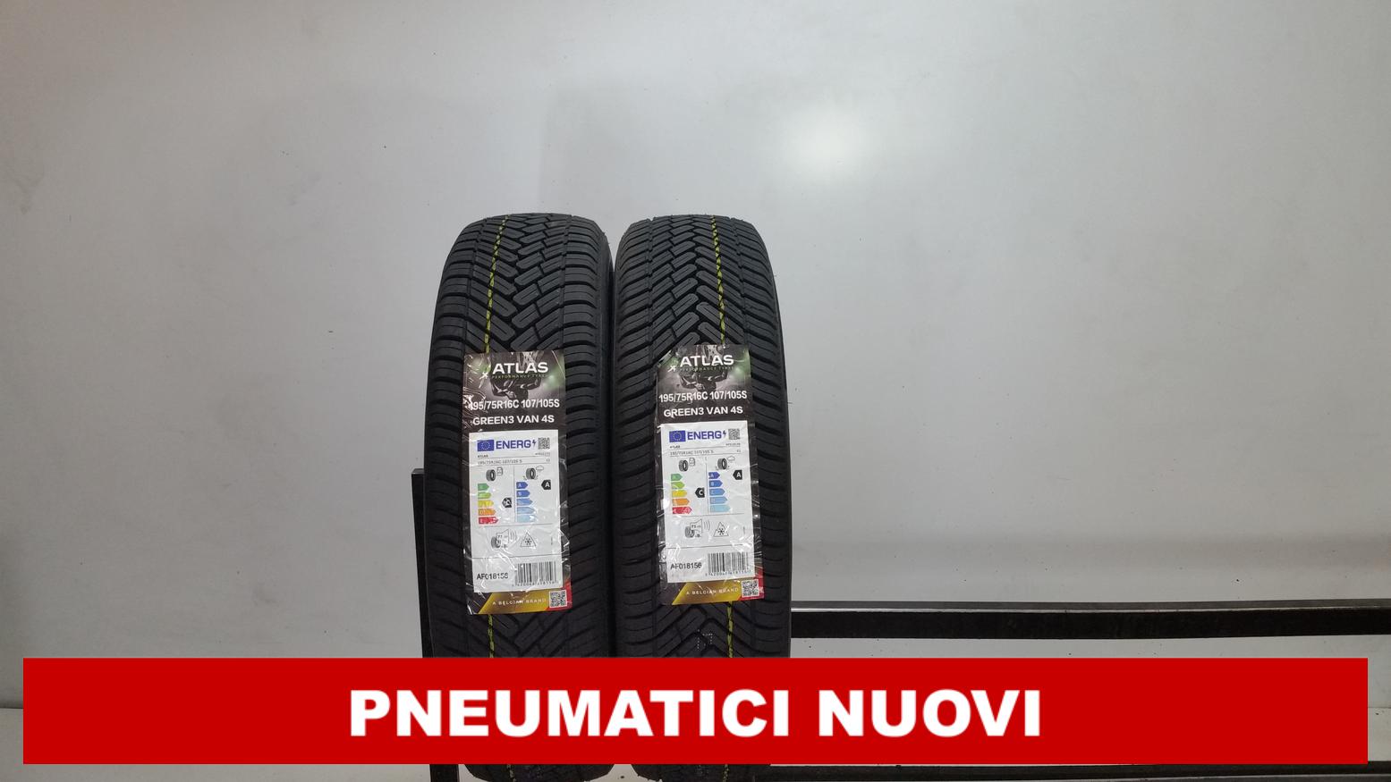 PNEUMATICI NUOVI Atlas 195/75 R16C 107S 