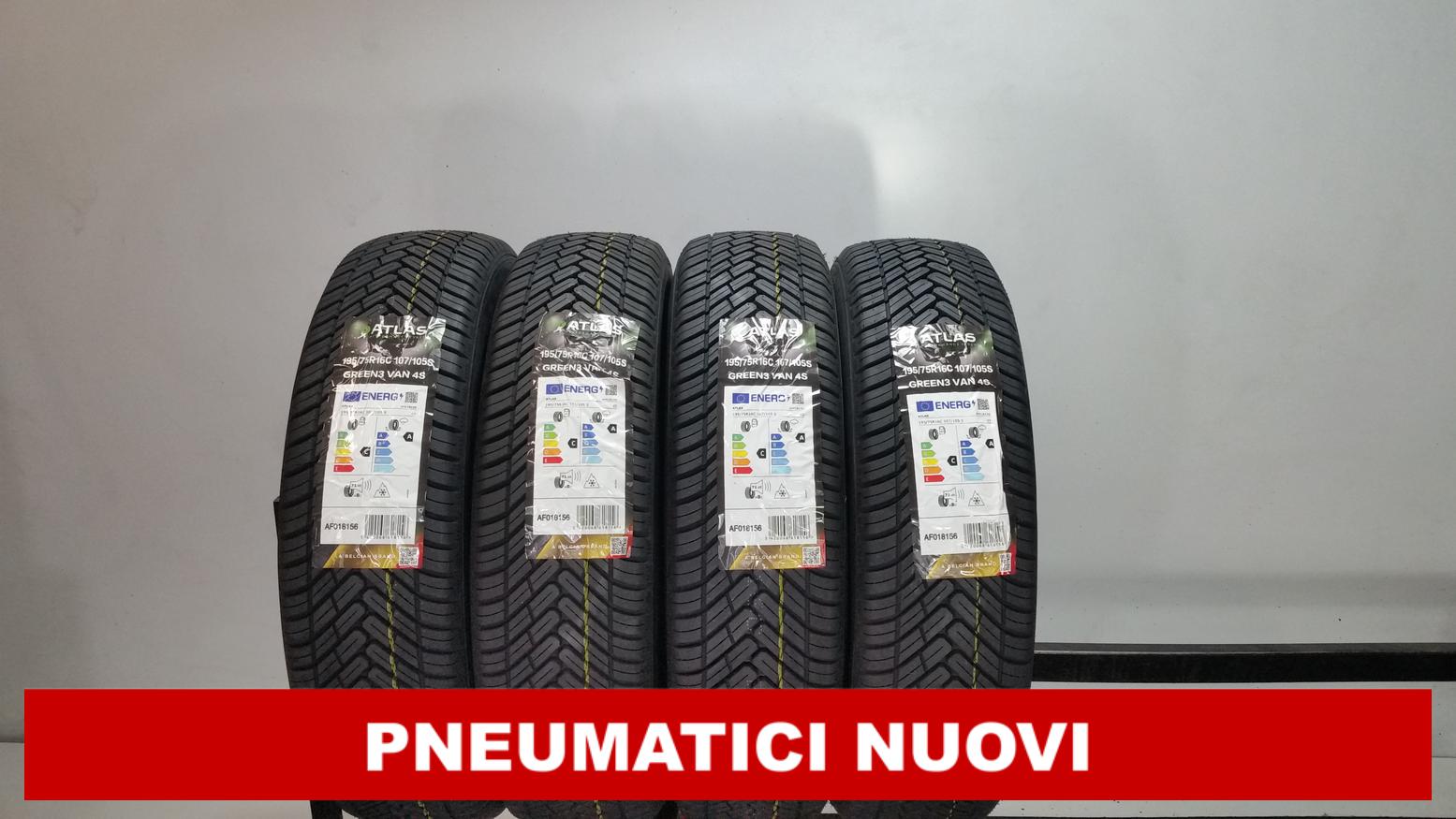 PNEUMATICI NUOVI Atlas 195/75 R16C 107S 