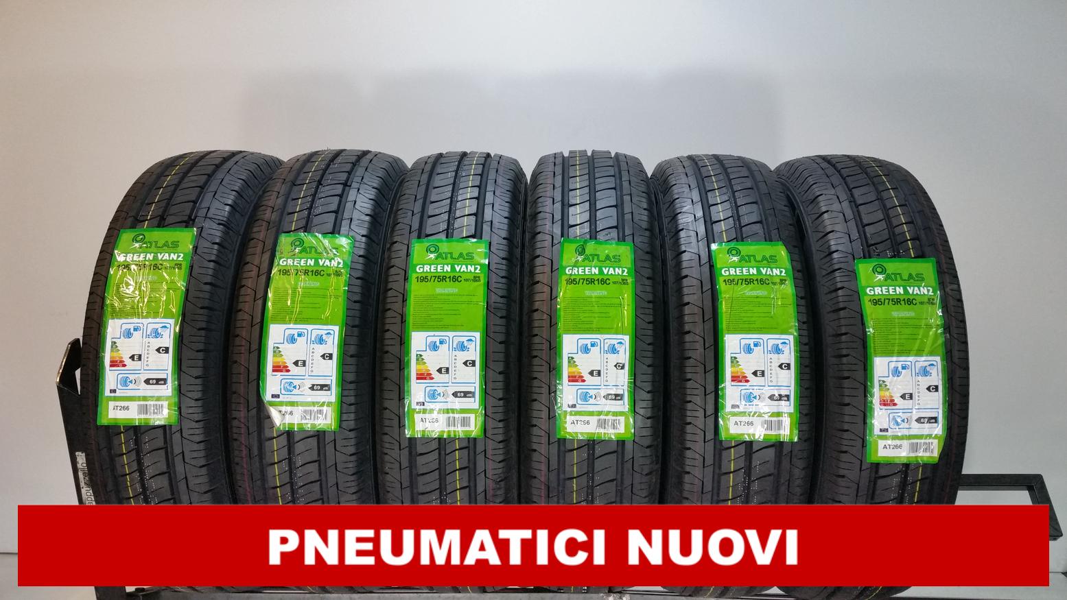 PNEUMATICI NUOVI Atlas 195/75 R16C 107S 