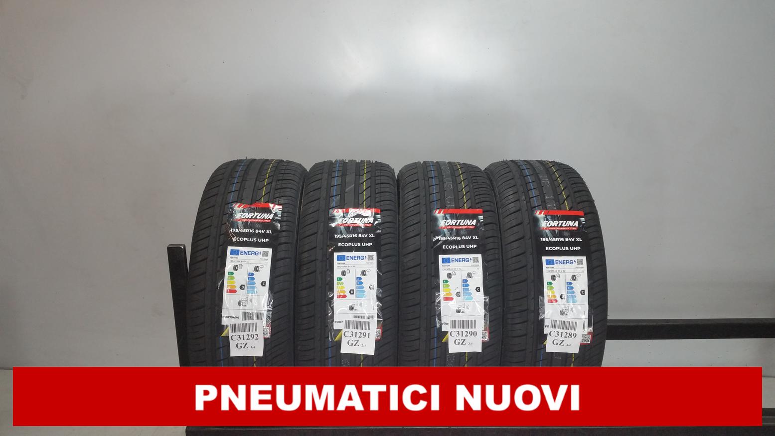 PNEUMATICI NUOVI Fortuna 195/45 R16 84V 