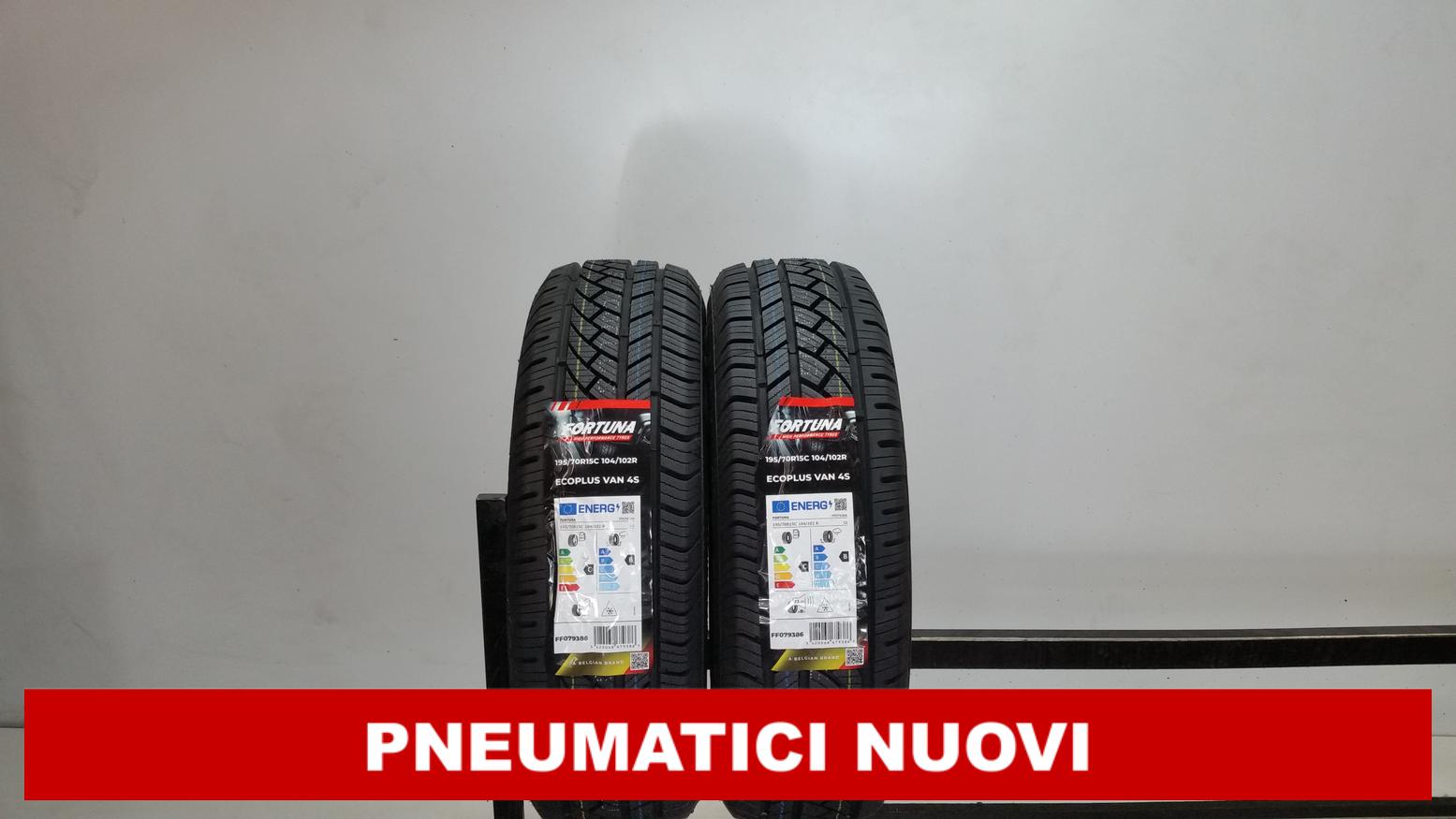 PNEUMATICI NUOVI Fortuna 195/70 R15C 104R 