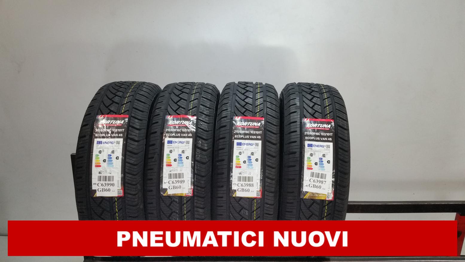 PNEUMATICI NUOVI Fortuna 215/60 R16C 103T 