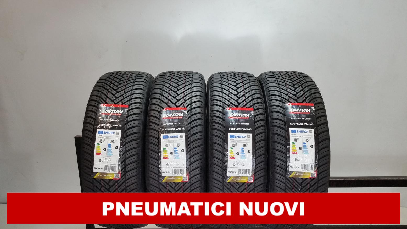 PNEUMATICI NUOVI Fortuna 215/65 R15C 104T 