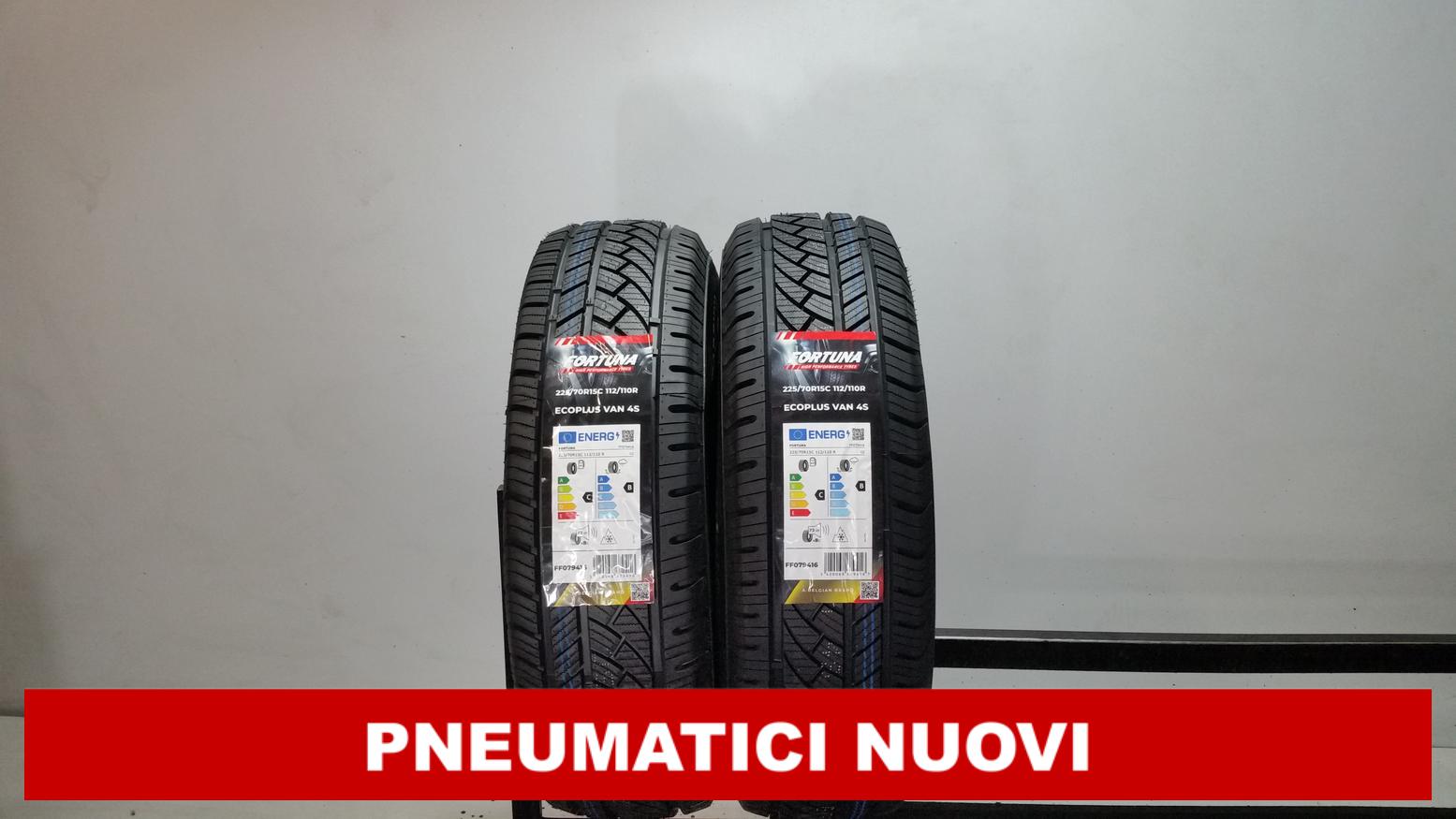 PNEUMATICI NUOVI Fortuna 225/70 R15C 112R 