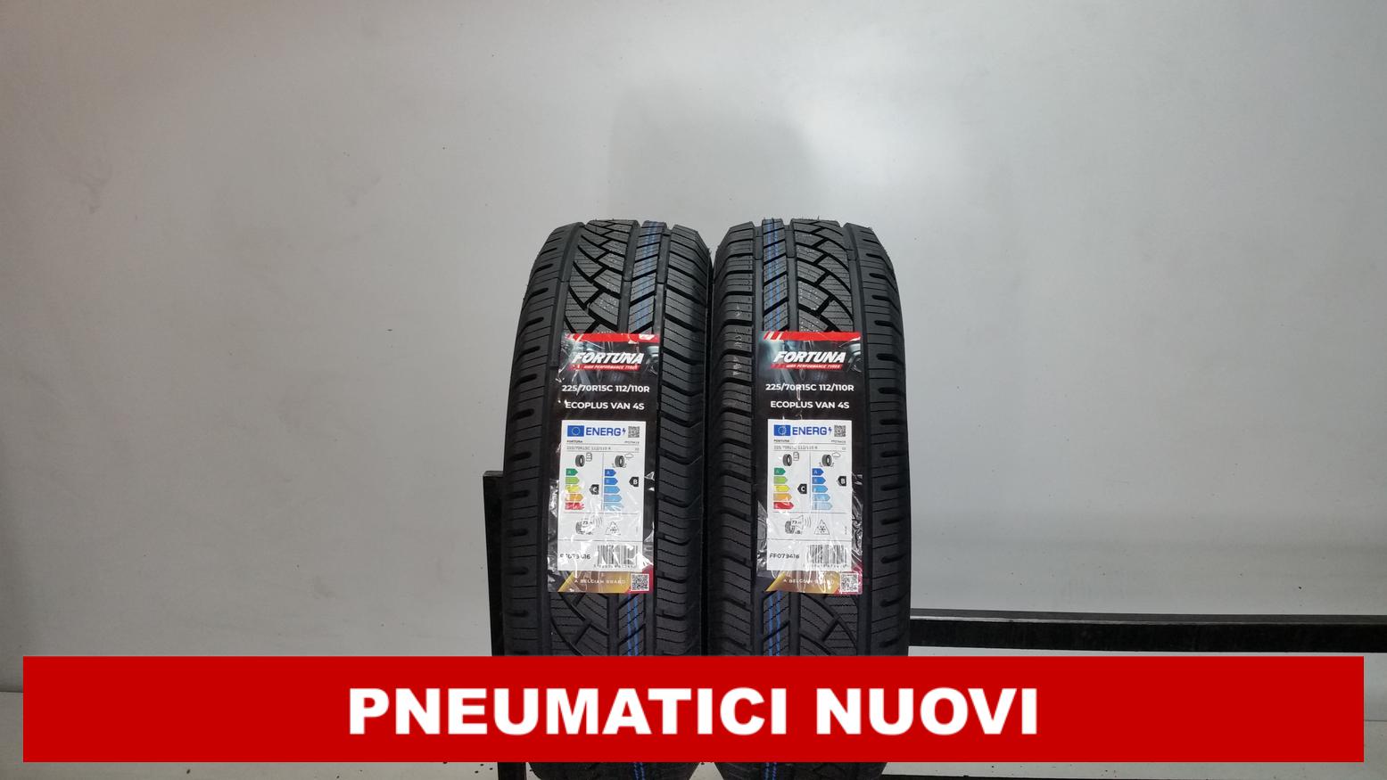 PNEUMATICI NUOVI Fortuna 225/70 R15C 112R 