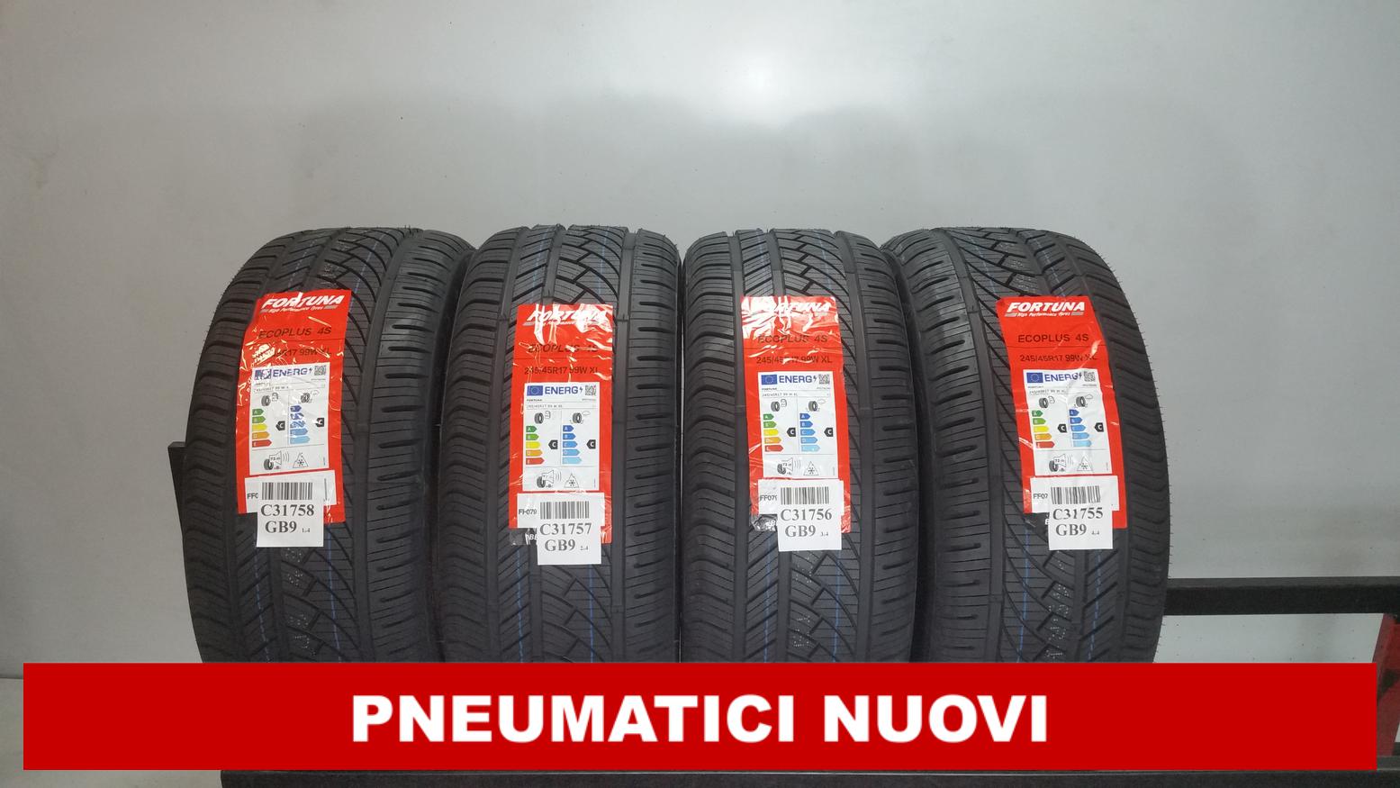 PNEUMATICI NUOVI Fortuna 245/45 R17 99W 