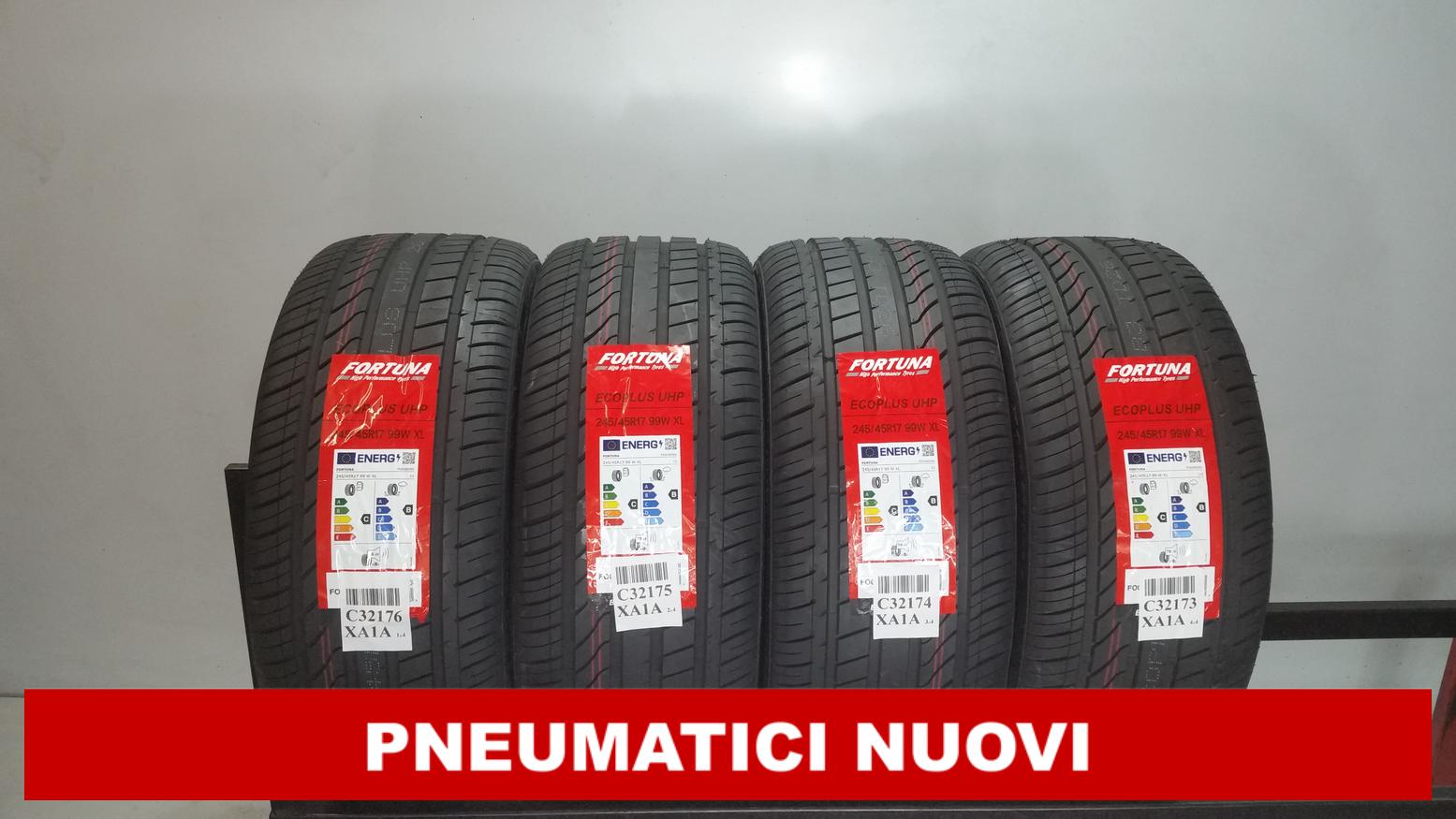 PNEUMATICI NUOVI Fortuna 245/45 R17 99W 