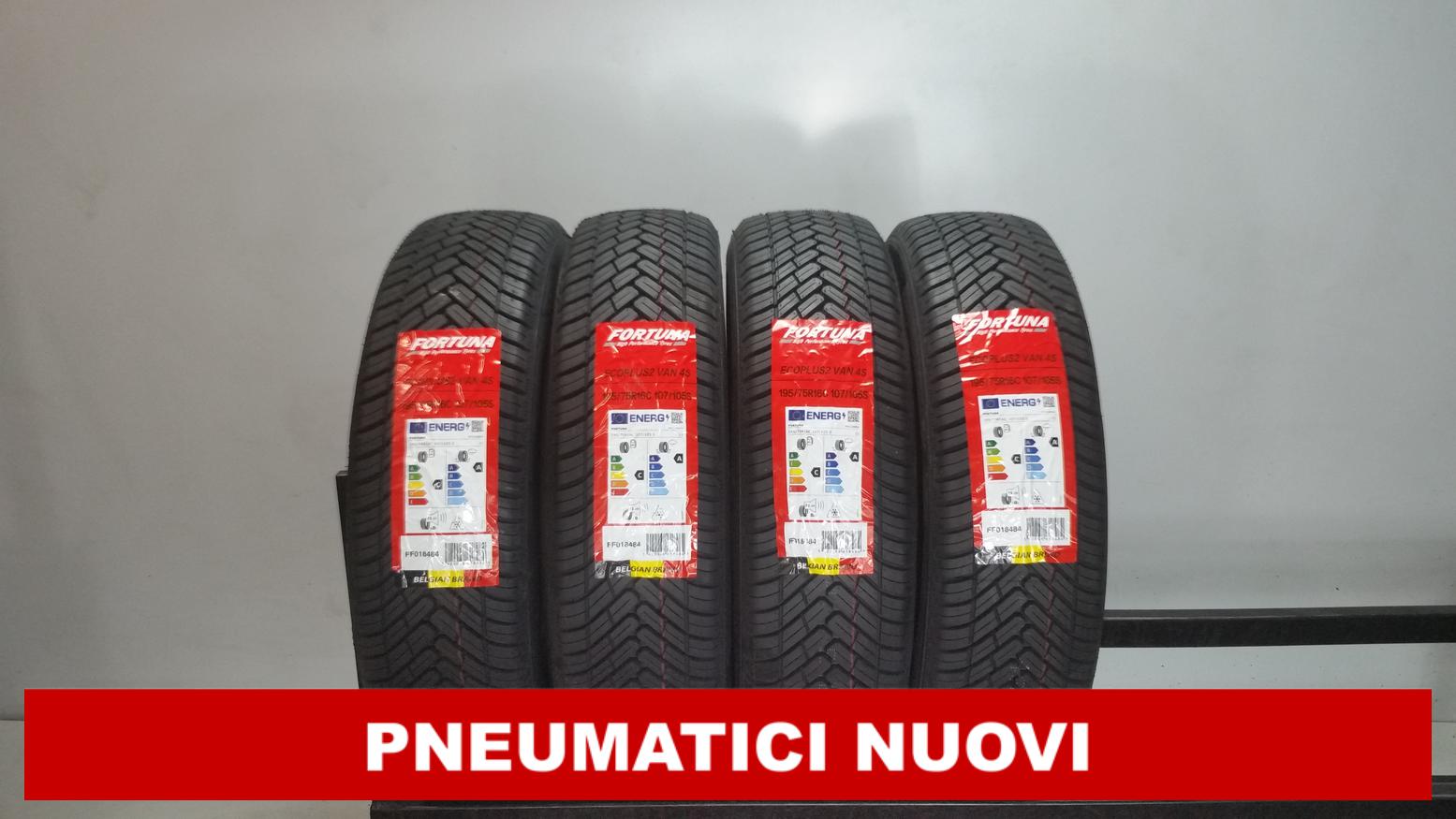 Pneumatici Nuovi Fortuna Fs 195/75 R16C 107S 