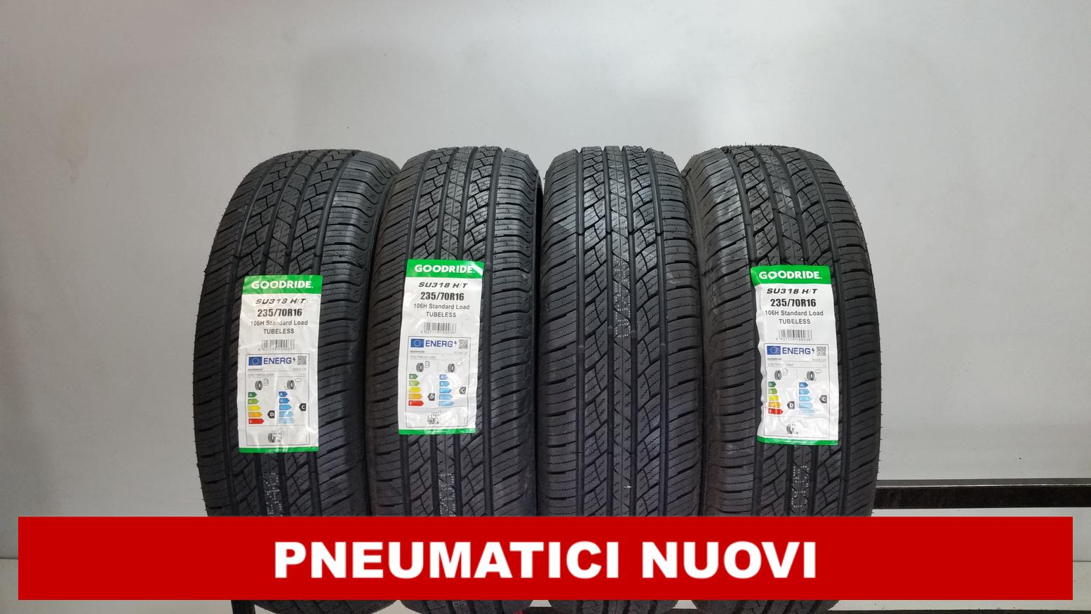 PNEUMATICI NUOVI Goodride 235/70 R16 106H 