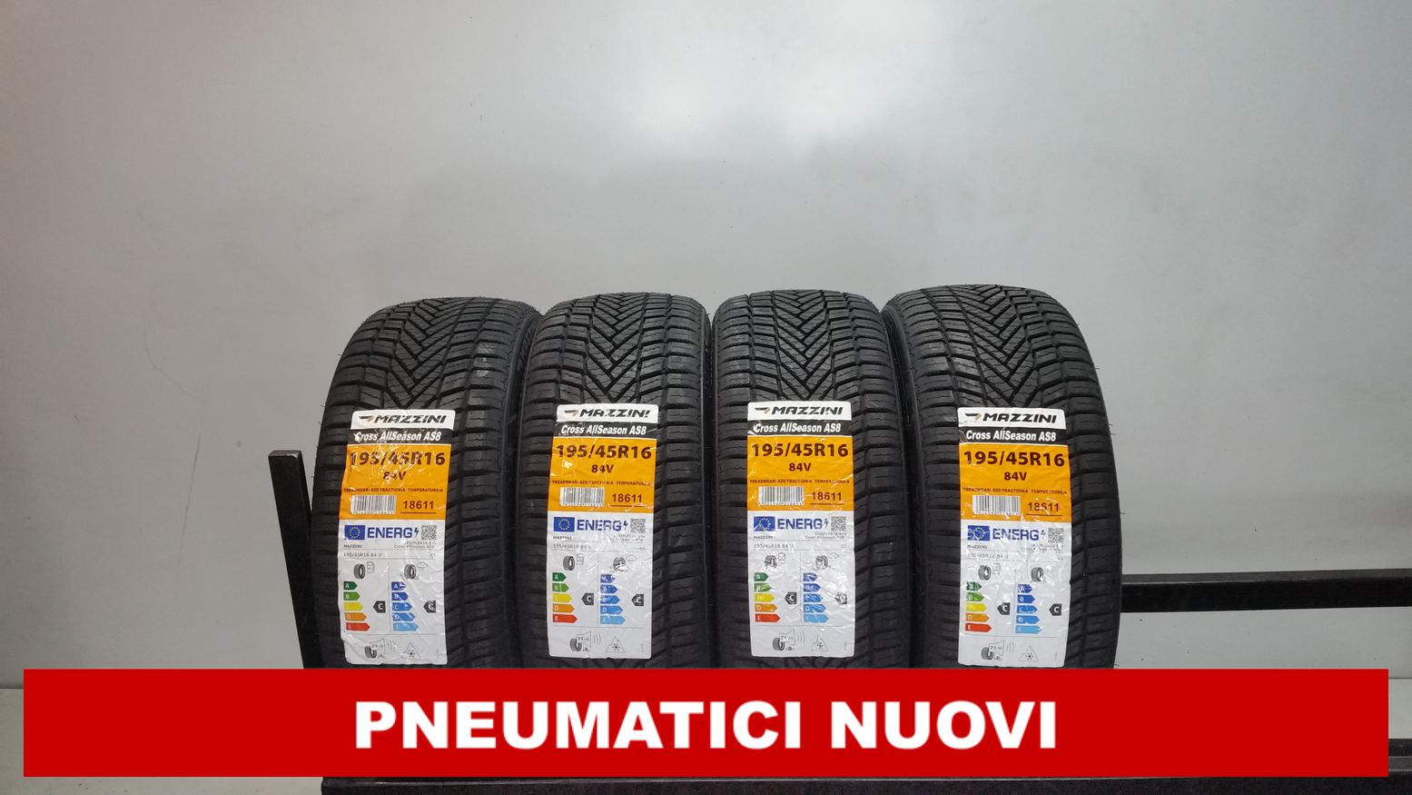 PNEUMATICI NUOVI Mazzini 195/45 R16 84V 