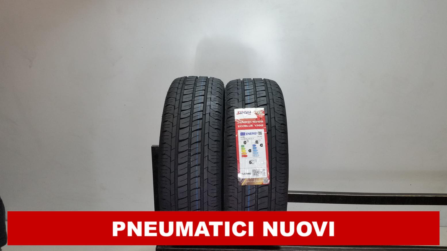 PNEUMATICI NUOVI Superia 215/60 R16C 103R 