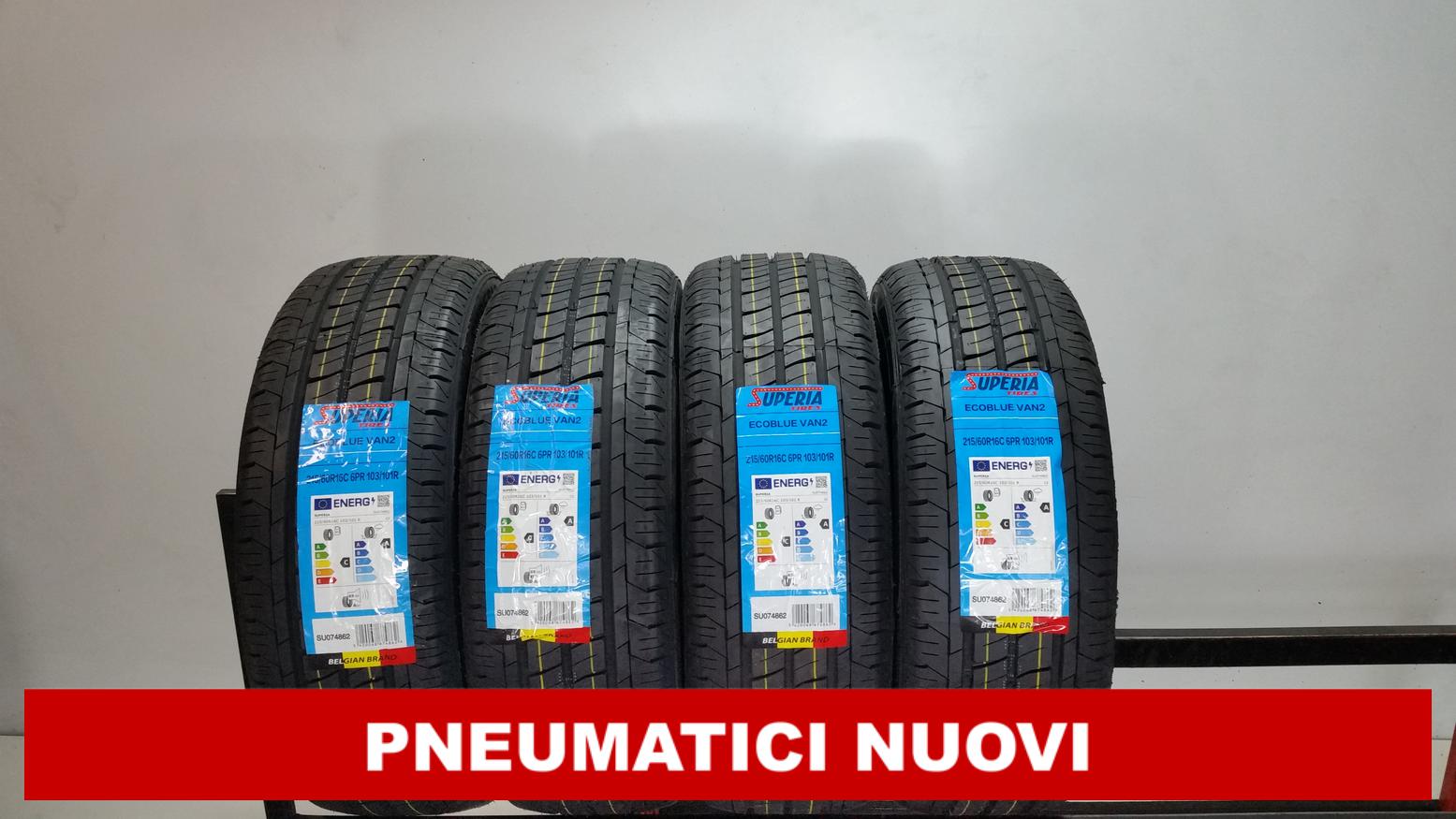 PNEUMATICI NUOVI Superia 215/60 R16C 103R 
