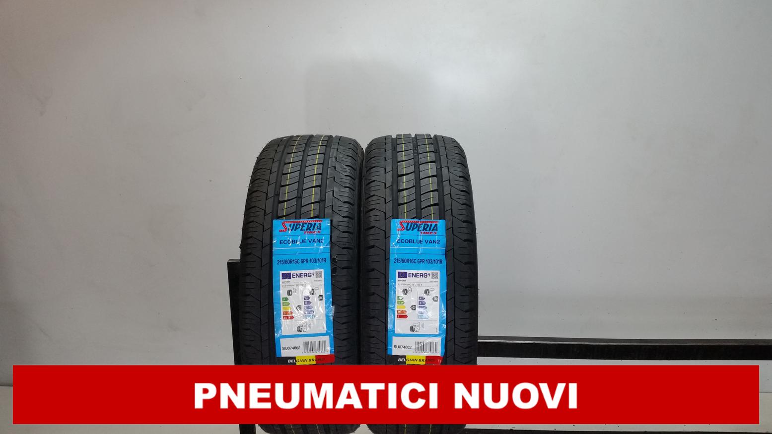 PNEUMATICI NUOVI Superia 215/60 R16C 103R 
