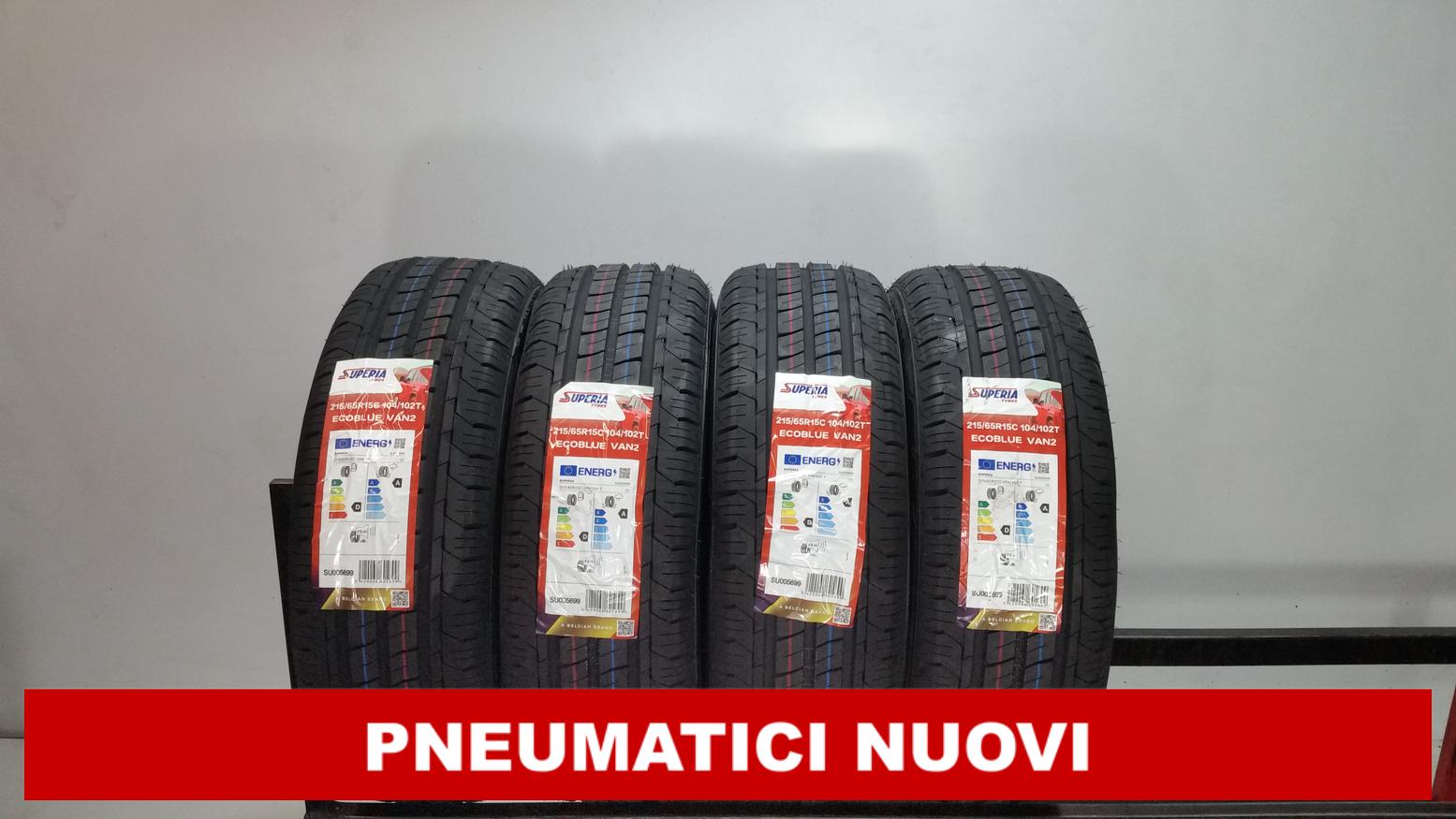 PNEUMATICI NUOVI Superia 215/65 R15C 104T 