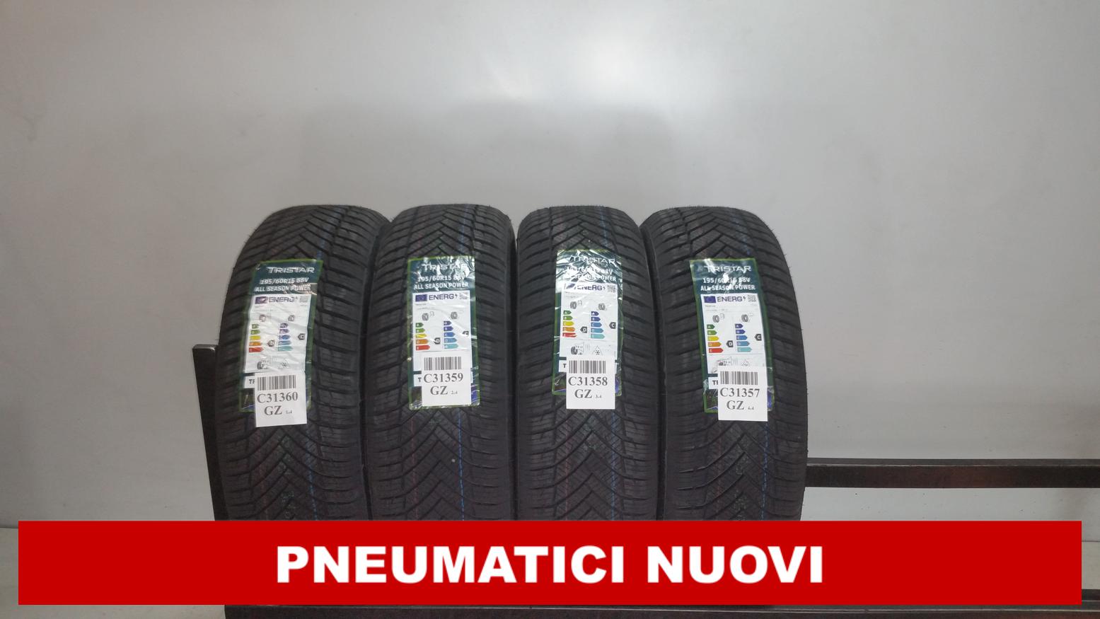 PNEUMATICI NUOVI Tristar 195/60 R15 88V 