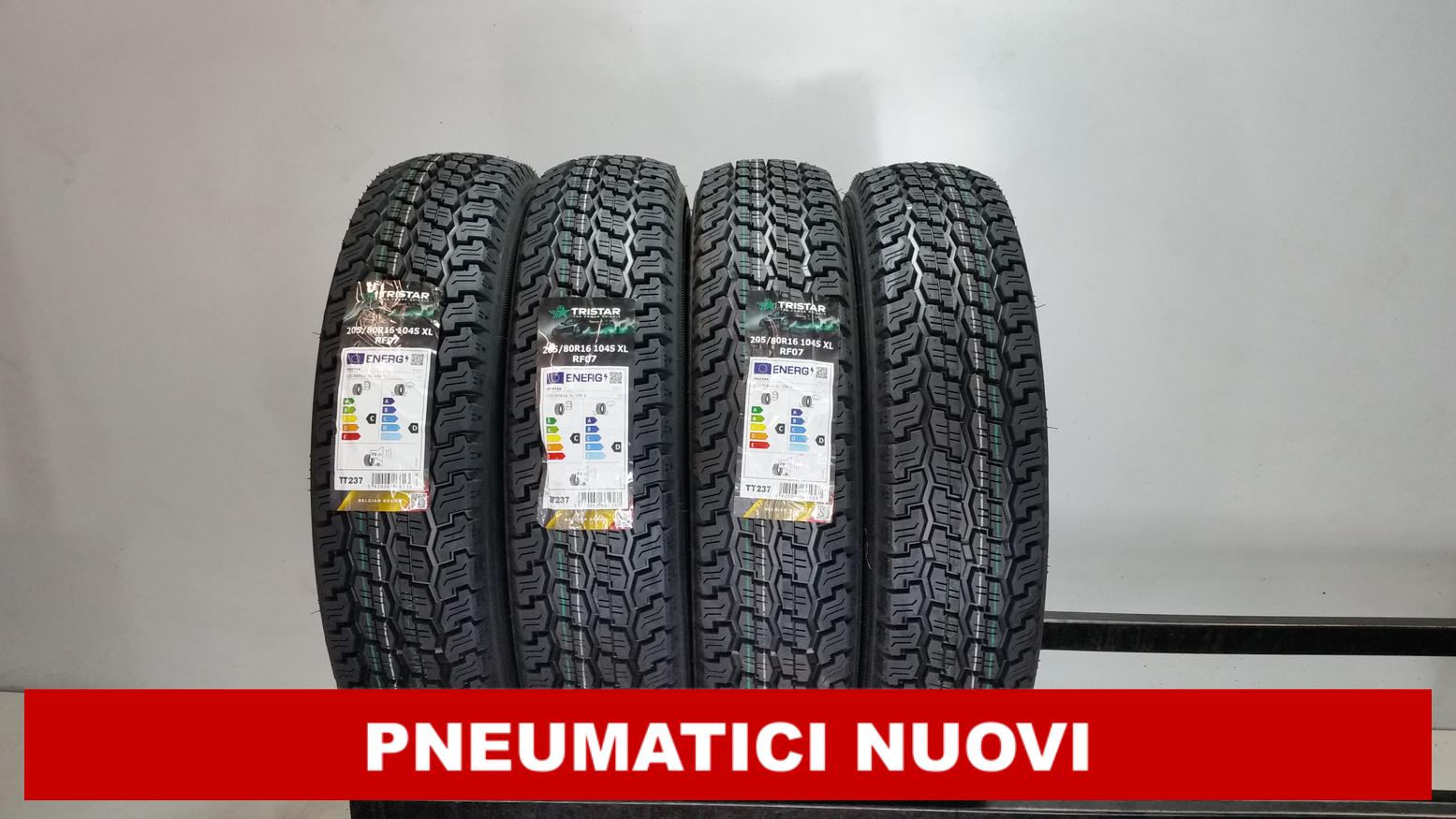 PNEUMATICI NUOVI Tristar 205/80 R16 104S 