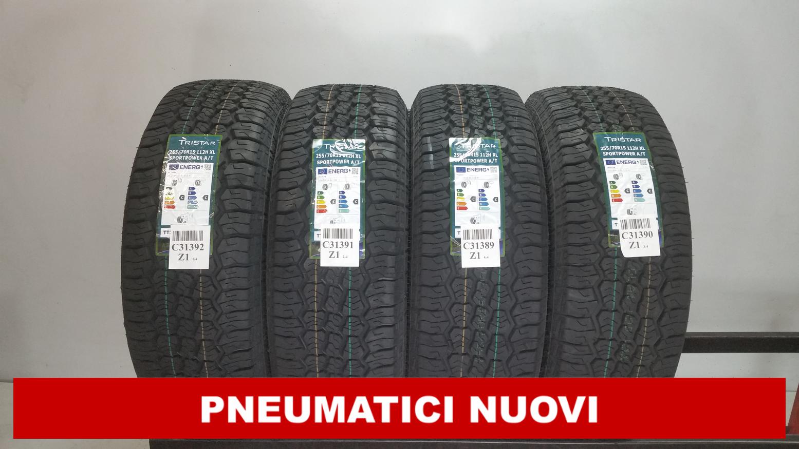 PNEUMATICI NUOVI Tristar 255/70 R15 112H 