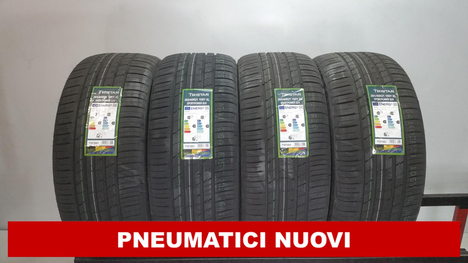 PNEUMATICI NUOVI Tristar 265/40 R21 105Y 