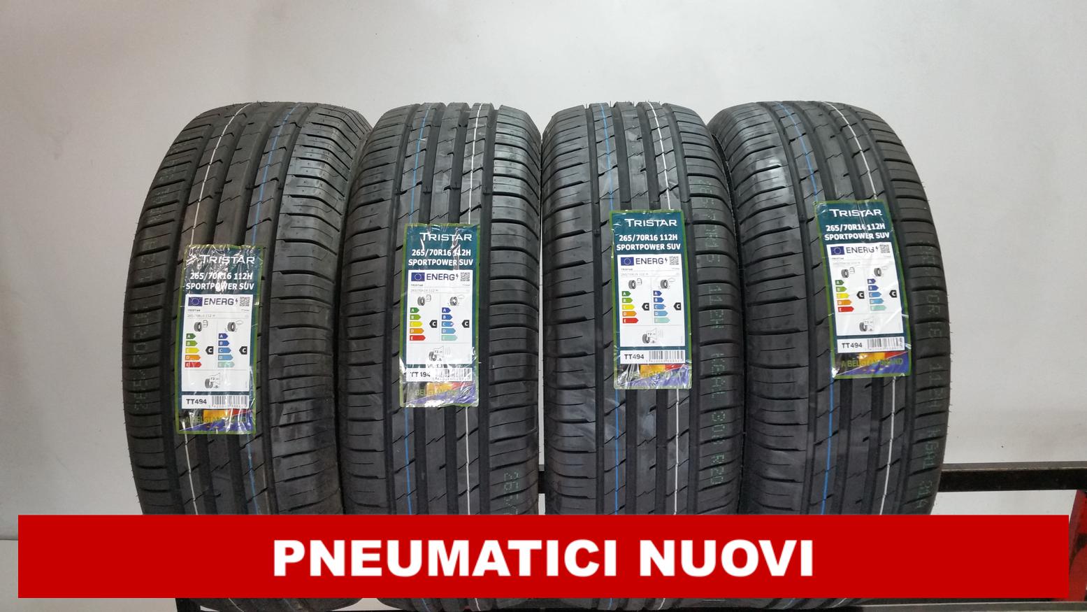 PNEUMATICI NUOVI Tristar 265/70 R16 112H 