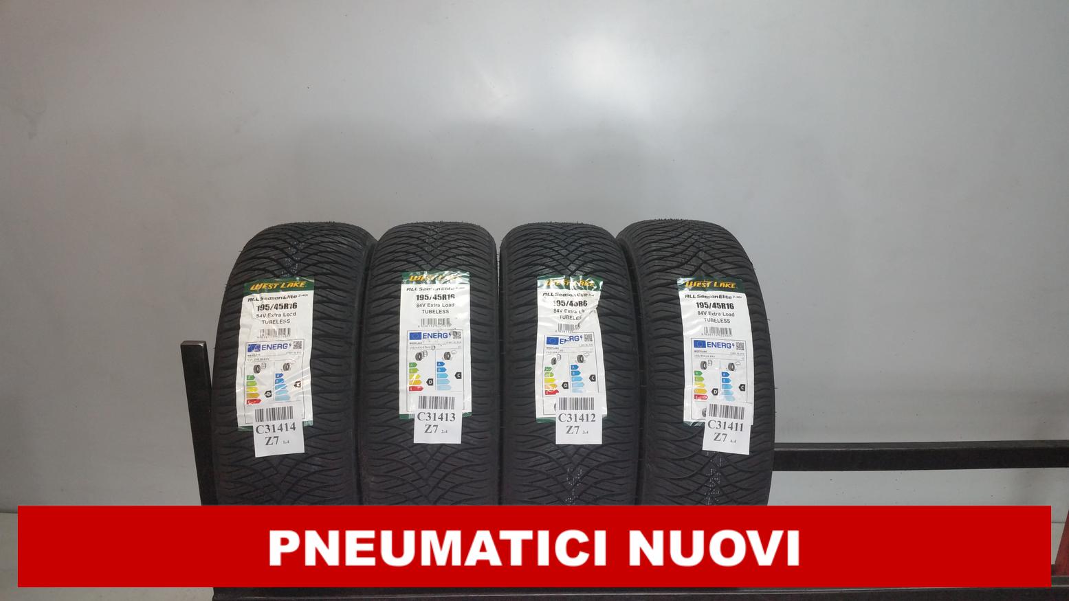 PNEUMATICI NUOVI WEST LAKE 195/45 R16 84V 