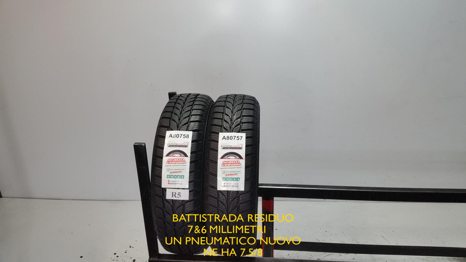Points 155/70 R13 75 T  usato gomma 66032
